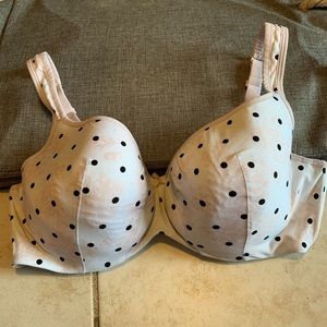 Polka dot bra